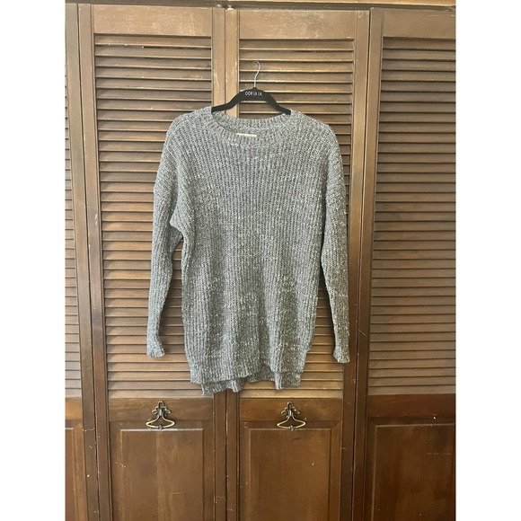 HOLLISTER Chunky Grey Sweater (Size XS/S) - Picture 3 of 9